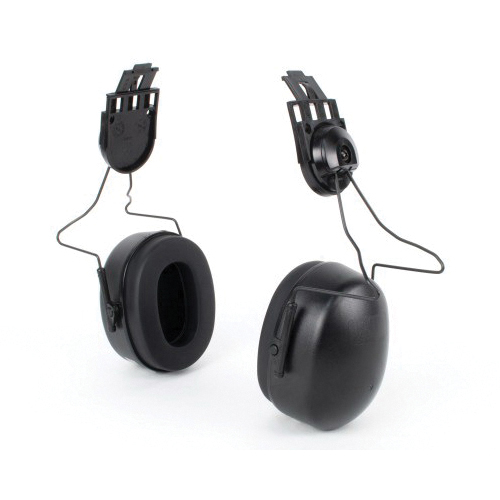 Pyramex CMFB6010 Ear Muff, 23 dB Noise Reduction, Black, Hard Hat Mount Band Position, Dielectric Conductivity, ANSI S3.19
