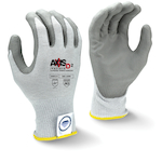 Radians AXIS D2 RWGD101XS Cut-Resistant Gloves, XS, Polyurethane Coating, 13 ga Dyneema Diamond/Polyester/Polyurethane, Seamless Comfort Cuff, Resists: Abrasion, Cut, Puncture and Tear, ANSI Cut-Resistance Level: A3, ANSI Puncture-Resistance Level: 4