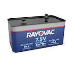 Rayovac 803C Emergency Multiple Ignition Lantern Battery, 7.5 V V Nominal, Alkaline Battery