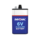 Rayovac 808 Lantern Battery, Alkaline, 6 V V Nominal, F