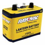 Rayovac 944-2RC Heavy Duty Lantern Battery, 6 V V Nominal, Zinc Carbon Battery