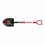 Razor-Back 43201 Heavy Duty Round Point Shovel, Forged Steel Blade, 30 in Handle Length, Hardwood Handle