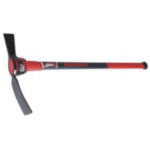 Razor-Back 4117000 Cutter Mattock, 5 lb Forged Steel Head, 34.27 in OAL, Fiberglass Handle