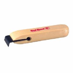 Red Devil 3010 Traditional Paint Scraper, Steel 1-Edge Blade, 1 in W Blade, Plastic Handle