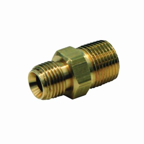 Reelcraft 261371 Straight Oxygen Inlet Connection Fitting, For Use With TW, STW and BA Series Welding Hose Reels, 3/8 in ID Hose, 9/16-18 RH Inlet, Domestic