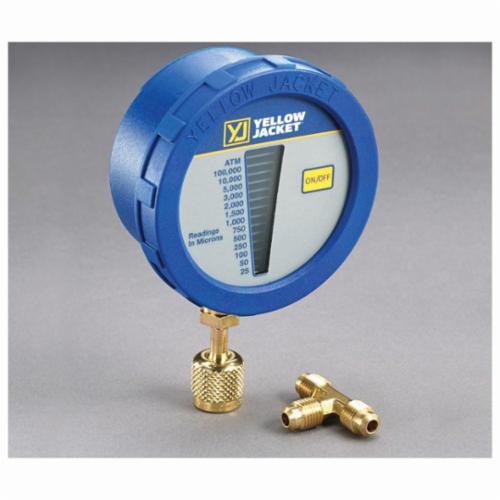 Yellow Jacket 69080 Digital Economy Vacuum Gauge, -20 to 180 deg F, LCD Display, Battery