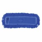 Rubbermaid FGJ35500BL00 Twisted Loop Dust Mop, 36 in L x 5 in W, Synthetic Fiber, Blue