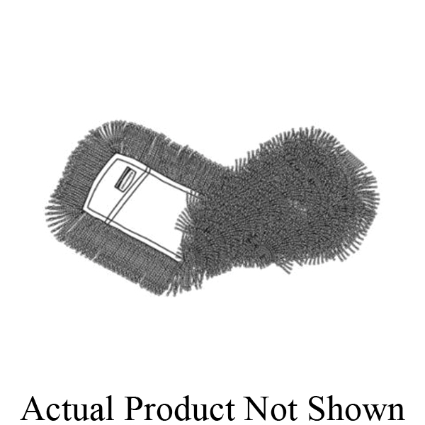 Rubbermaid FGK75500WH00 Twisted Loop Dust Mop, 36 in L x 5 in W, Cotton Yarn, White