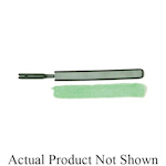 Rubbermaid HYGEN FGQ85000BK00 Q850 Quick-Connect Flexible Dusting Wand With Microfiber Sleeve, 28.8 in L x 3.2 in W, Microfiber Head, Plastic Handle
