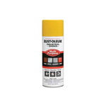 Rust-Oleum 1644830 1600 System Multi-Purpose Enamel Spray Paint, 12 oz Container, Liquid Form, Safety Yellow, 12 to 15 sq-ft/can Coverage