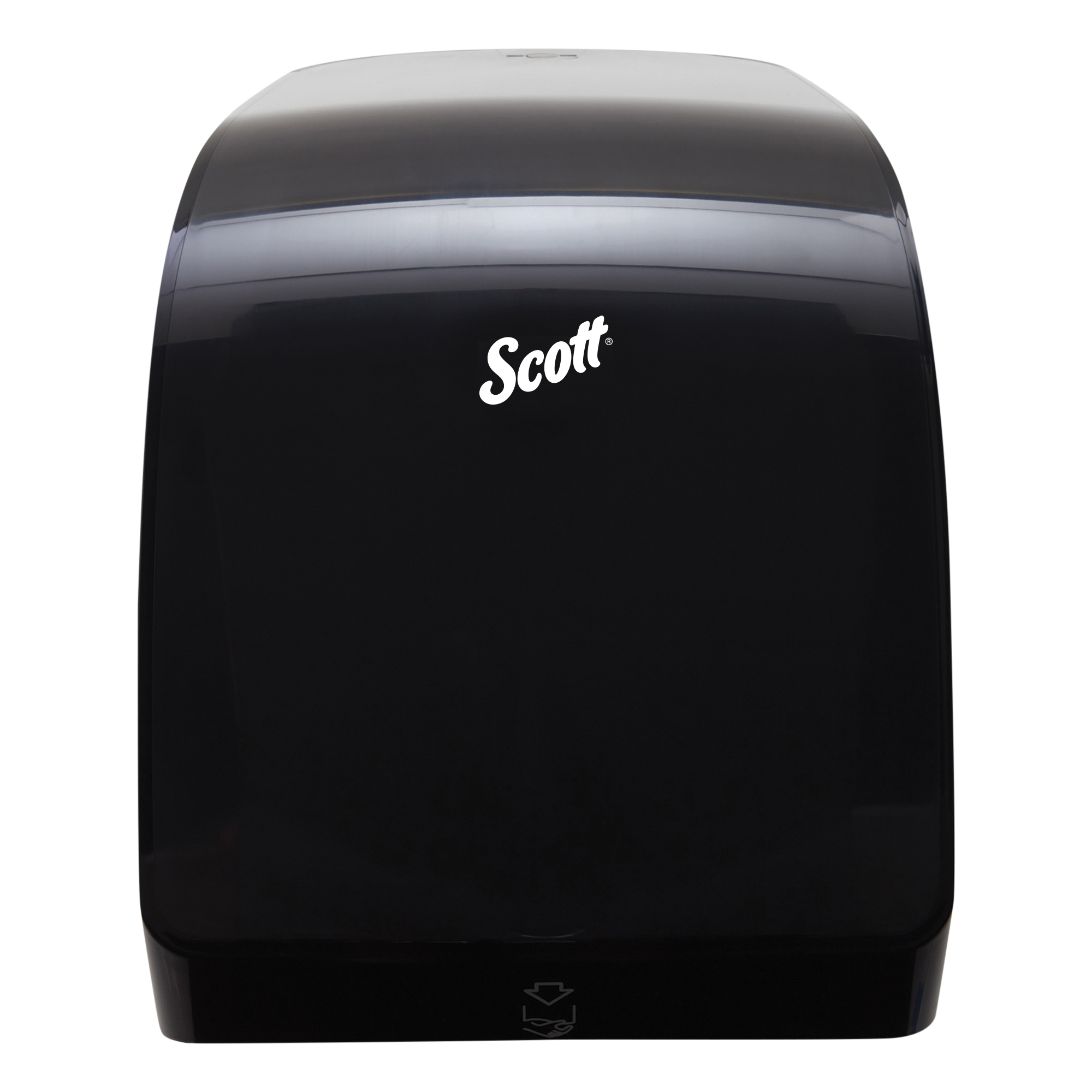Scott 34346 MOD* M Manual Hard Roll Towel Dispenser, 9.18 in OAL, Wall Mount, Plastic, Domestic