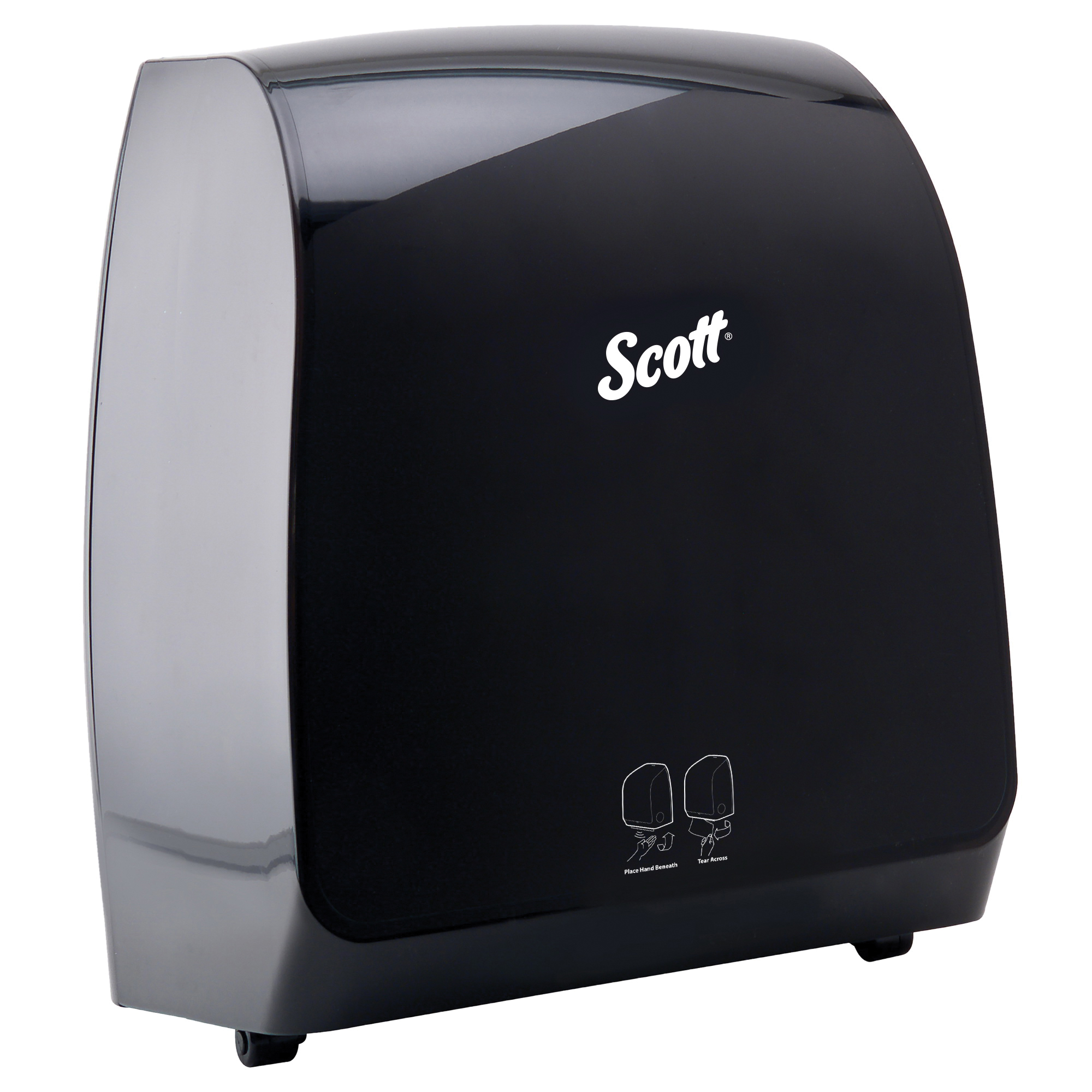 Scott 34368 MOD* E Electronic Hard Roll Towel Dispenser, 9.18 in OAL, Wall Mount, Domestic
