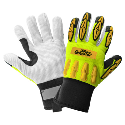 Vise Gripster High-Visibility TPU Impact Resistant Gloves 10(XL)
