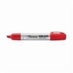 Sharpie King Size 15002 Permanent Marker, 1/8 in Chisel Tip, Fiber Tip, Red
