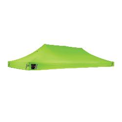 SHAX 12916 6015C Replacement Canopy, Polyurethane Coated, For Use With SHAX 6015 Pop-Up Tent, 10 x 20 ft, 300D Polyester, Lime