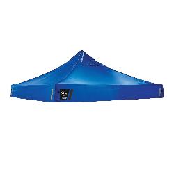 SHAX 12941 6000C Replacement Canopy, Polyurethane Coated, For Use With SHAX 6000 Pop-Up Tent, 10 x 10 ft, 300D Polyester, Blue