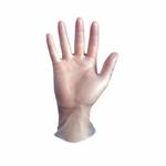 SHOWA 2005S-06 Disposable Gloves, S/SZ 6 to 7, Vinyl, Clear, 9-1/2 in L, Lightly Powdered, Smooth, 5 mil THK, Application Type: Industrial Grade, Ambidextrous Hand