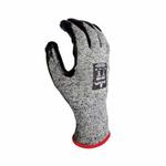 SHOWA 240-07 Flame Retardant Gloves, S/SZ 7, Black/Gray, Mounting Hardware Style
