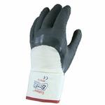 Showa Best 3910-10 Cutlass Cut Resistant Gloves, L/SZ 10, Nitrile Coating, Natural Rubber Latex, Reinforced Safety Cuff, Resists: Abrasion, Cut, Puncture and Tear