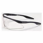 Sightgard Aurora 10026005 Humid Indoor Safety Glasses, Anti-Fog/Anti-Scratch, Clear Lens, Black, Polycarbonate Frame, Polycarbonate Lens, ANSI/ISEA Z87.1-2010