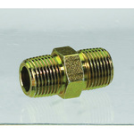 Simplex F1 Hex Nipple, 3/8 in Nominal, MNPT, Steel, Domestic