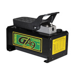 Simplex GA90 1-Speed 1-Stage Compact Air Over Hydraulic Foot Pump, 90 cu-in Tank, 11 cu-in Flow Rate