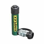 Simplex R102 R Series Multi Purpose Single Acting Spring Return Hydraulic Cylinder, 10 ton Capacity, 1.69 in Dia Bore, 2.13 in L Stroke, 4.78 in H Retract, 1-1/2 in Dia Rod, 10000 psi