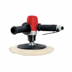 Sioux 1292L Vertical Air Polisher, 8 in Dia Pad, 5/8-11 Arbor/Shank, 1 hp, 30 cfm Under Load/38 cfm Free Speed Air Flow, 90 psi