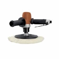 Sioux 1296 Vertical Air Polisher, 8 in Dia Pad, 5/8-11 Arbor/Shank, 1 hp, 30 cfm Under Load/38 cfm Free Speed Air Flow, 90 psi