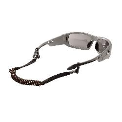 Skullerz 19280 3280 Coil Eyewear Lanyard, Elastic/Nylon, Black