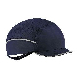 Skullerz 23332 8955 Lightweight Micro Brim Bump Cap Hat, Navy, HDPE, EN 812-2012
