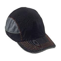 Skullerz 23344 8950 Impact-Resistant Long Brim Bump Cap, Black, Hi-Viz Polyester/Nylon, EN 812