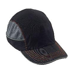 Skullerz 23348 8950XL Impact-Resistant Long Brim Bump Cap, Black, Nylon, EN 812