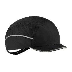 Skullerz 23362 8955 Lightweight Micro Brim Bump Cap Hat, Black, HDPE, EN 812-2012