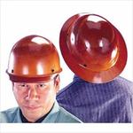 Skullgard 454672 Full Brim Hard Hat, SZ 6-1/2 Fits Mini Hat, SZ 8 Fits Max Hat, Phenolic, 4-Point Suspension, ANSI Electrical Class Rating: Class G, ANSI Impact Rating: Type I, Pin Lock Adjustment