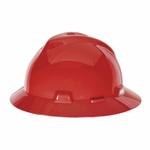 Skullgard 454736 Full Brim Hard Hat, SZ 6-1/2 Fits Mini Hat, SZ 8 Fits Max Hat, Polyethylene, 4-Point Suspension, ANSI Electrical Class Rating: Class E, ANSI Impact Rating: Type I, Pin Lock Adjustment