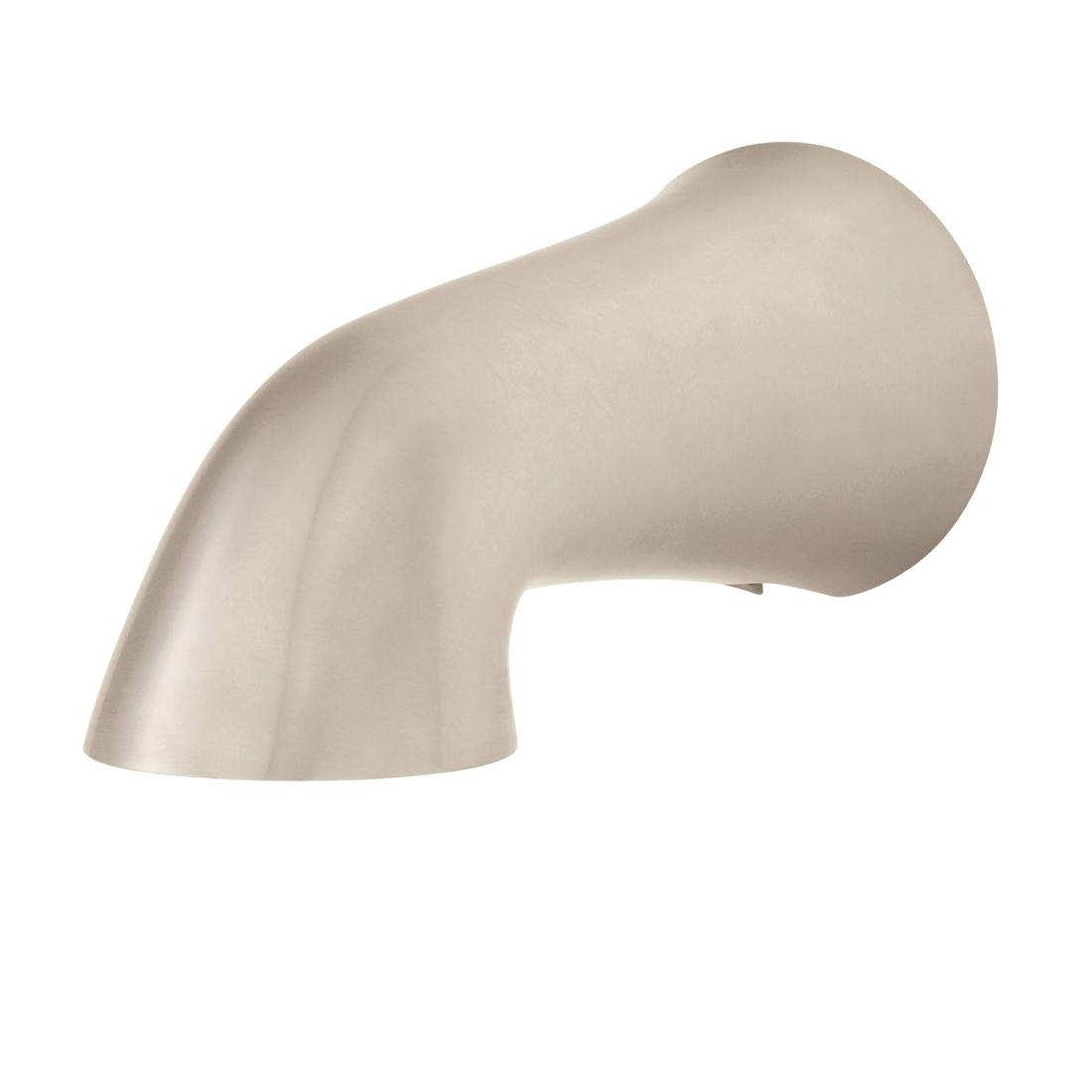 Speakman S-1561-BN Caspian Diverter Tub Spout, For Use With Shower and Tub, 1/2 in NPT Copper Slip-Fit, Solid Metal, Brushed Nickel, Import, Commercial
