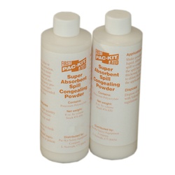 Spill Magic 70-850 Spill Clean Up Powder, 8 oz Bottle, 16 oz/kg Absorption, Fluids Absorbed: Universal