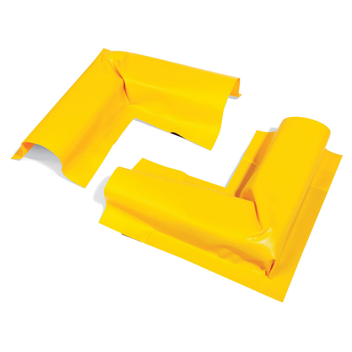 SpillTech BYOB-2C Build Your Own Berm Corner, Vinyl, Yellow