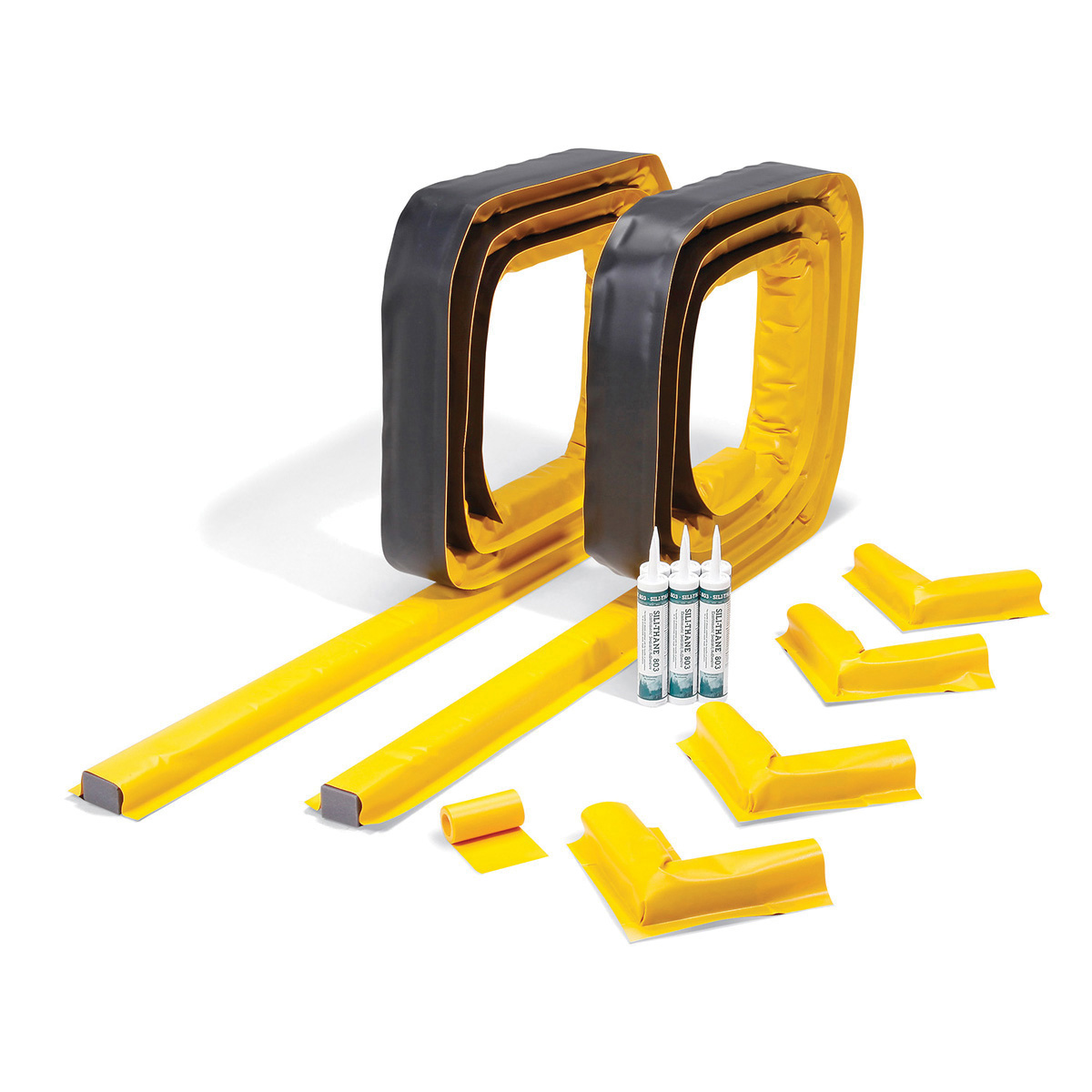 SpillTech BYOB-KIT Build Your Own Berm Kit, 60 ft L x 5-1/2 in W x 2 in H