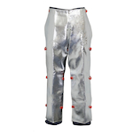 Stanco AR505 Economical Waist Style Aluminized Fabric Chap, Aluminized PFR Rayon