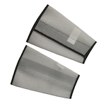 Stanco CMW9VC-L CMW Cut-Resistant Sleeves, L, 9 in L x 2 ply THK, Nylon Cane Mesh, White