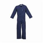 Stanco FRI681NB-L Contractor Deluxe Style Coverall, L, Navy Blue, Indura Cotton, 42 to 44 in Chest, 32 in L Inseam