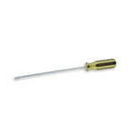 Stanley 100 PLUS 66-011-A Screwdriver, 1/4 in Keystone Slotted/Standard Point, Steel Shank, 10-1/4 in OAL, Acetate Handle, Polished Chrome, ASME Specified