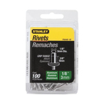 Stanley PAA46-1B Medium Strength Blind Rivet, 3/8 in Grip, Aluminum