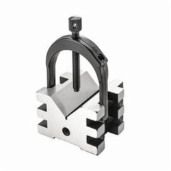 Starrett 568A, 2 Pieces, 2 in Dia Round, 1-7/16 in Square, 1-9/16 in Screw at Top, Hardened Steel