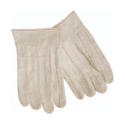 Steiner 00019-L Double Layer, L, Cotton, Natural/White, Band Top/Safety Cuff