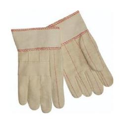 Steiner 00129-L Double Layer, L, Cotton, Natural/White, Band Top/Safety Cuff