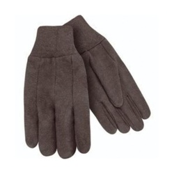 Steiner 00191-L 00191 Economical General Purpose Gloves, Multi-Purpose/Work, Clute Cut Style, L, Cotton/Polyester Palm, Cotton/Polyester, Brown, Knit Wrist Cuff, Uncoated Coating