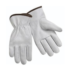 Steiner 0200-S Full Fingered General Purpose Gloves, Drivers, Keystone Thumb Style, S, Premium Grain Goatskin Leather Palm, Premium Grain Goatskin Leather, Natural/Tan, Elastic/Shirred Cuff, Uncoated Coating, Resists: Abrasion and Wear, Unlined Lining